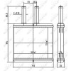 NRF | Wärmetauscher, Innenraumheizung | 54269