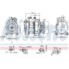 Nissens | Kompressor, Klimaanlage | 890072