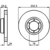 BOSCH | Bremsscheibe | 0 986 478 113