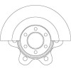 TRW | Bremsscheibe | DF6532S