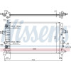 Nissens | Kühler, Motorkühlung | 630702