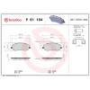 Brembo | Bremsbelagsatz, Scheibenbremse | P 61 104