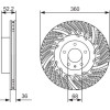 BOSCH | Bremsscheibe | 0 986 479 D29