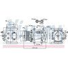 Nissens | Kompressor, Klimaanlage | 89241