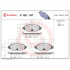 Brembo | Bremsbelagsatz, Scheibenbremse | P 85 147