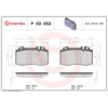 Brembo | Bremsbelagsatz, Scheibenbremse | P 50 053