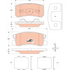 TRW | Bremsbelagsatz, Scheibenbremse | GDB4600