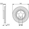 BOSCH | Bremsscheibe | 0 986 479 546