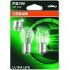 Osram | Glühlampe, Blinkleuchte | Ultra Life P21W Doppelblister | 7506ULT-02B