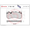 Brembo | Bremsbelagsatz, Scheibenbremse | P 50 142