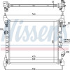 Nissens | Kühler, Motorkühlung | 61689