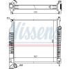 Nissens | Kühler, Motorkühlung | 61021A