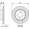 BOSCH | Bremsscheibe | 0 986 479 778