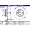 ATE 24.0112-0126.1 Bremsscheibe für BMW 3er, Z3 286,0x12,0mm, 5x120,0, voll, beschichtet