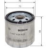 BOSCH | Kraftstofffilter | 1 457 434 425