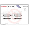 Brembo | Bremsbelagsatz, Scheibenbremse | P 23 090