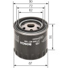 BOSCH F 026 407 184 Ölfilter