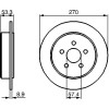 BOSCH | Bremsscheibe | 0 986 478 514