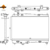 NRF | Kühler, Motorkühlung | 53152A