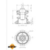 NRF | Thermostat, Kühlmittel | 725225