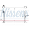 Nissens | Kühler, Motorkühlung | 67304