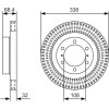 BOSCH | Bremsscheibe | 0 986 479 A65