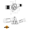 NRF | Thermostat, Kühlmittel | 725009
