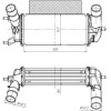 NRF | Ladeluftkühler | 309044