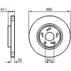 BOSCH | Bremsscheibe | 0 986 479 227