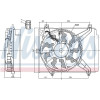 Nissens | Lüfter, Motorkühlung | 85894