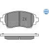 Meyle | Bremsbelagsatz, Scheibenbremse | 025 230 8818/W