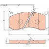 TRW | Bremsbelagsatz, Scheibenbremse | GDB5051