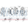 Nissens | Kompressor, Klimaanlage | 890412