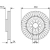 BOSCH | Bremsscheibe | 0 986 479 B97