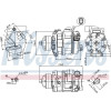 Nissens | Kompressor, Klimaanlage | 89418