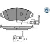 Meyle | Bremsbelagsatz, Scheibenbremse | 025 251 1720/PD