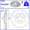 Delphi | Bremsscheibe | BG3208C