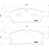 Brembo | Bremsbelagsatz, Scheibenbremse | P 50 108