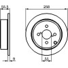 BOSCH | Bremsscheibe | 0 986 479 086