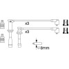 BOSCH | Zündleitungssatz | 0 986 356 966