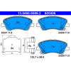 ATE | Bremsbelagsatz, Scheibenbremse | 13.0460-5506.2