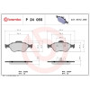 Brembo | Bremsbelagsatz, Scheibenbremse | P 24 055