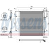 Nissens | Kondensator, Klimaanlage | 94337