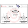 Brembo | Bremsbelagsatz, Scheibenbremse | P 85 146