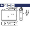 Mahle | Wärmetauscher, Innenraumheizung | AH 240 000S