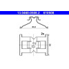 ATE | Zubehörsatz, Scheibenbremsbelag | 13.0460-0508.2