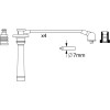 BOSCH | Zündleitungssatz | 0 986 357 272