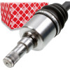 FEBI BILSTEIN 182443 Antriebswelle Vorderachse links, mit Mutter