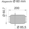 Ernst | Flexrohr, Abgasanlage | 460248