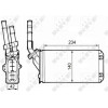 NRF | Wärmetauscher, Innenraumheizung | mit Rohr | 58643